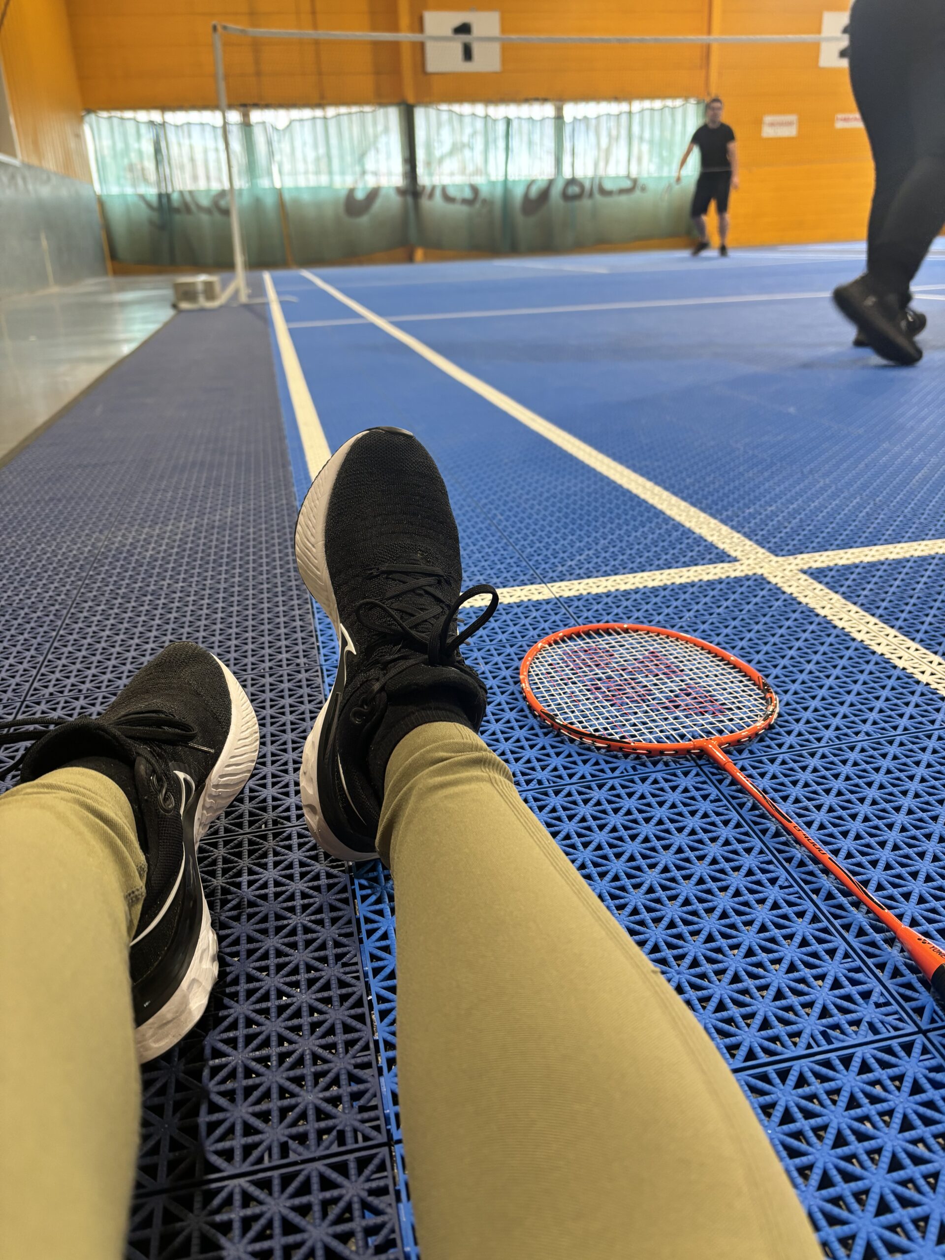 Badminton, running, muscu ...